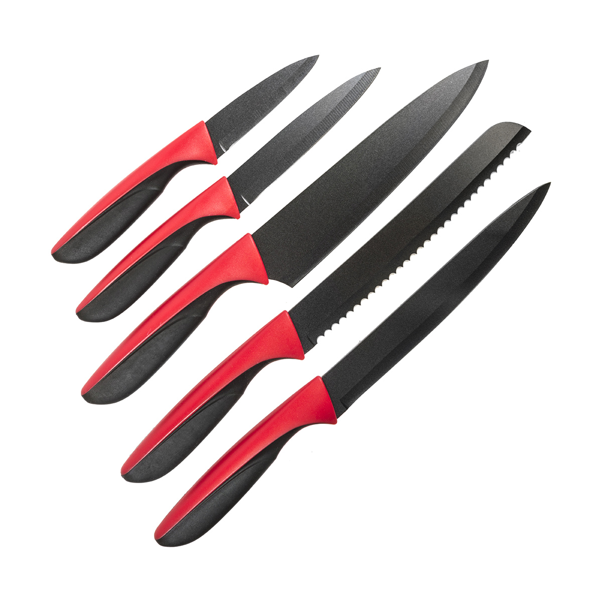 6pc Kitchen Magic Block & Knife Set 813479019394 eBay